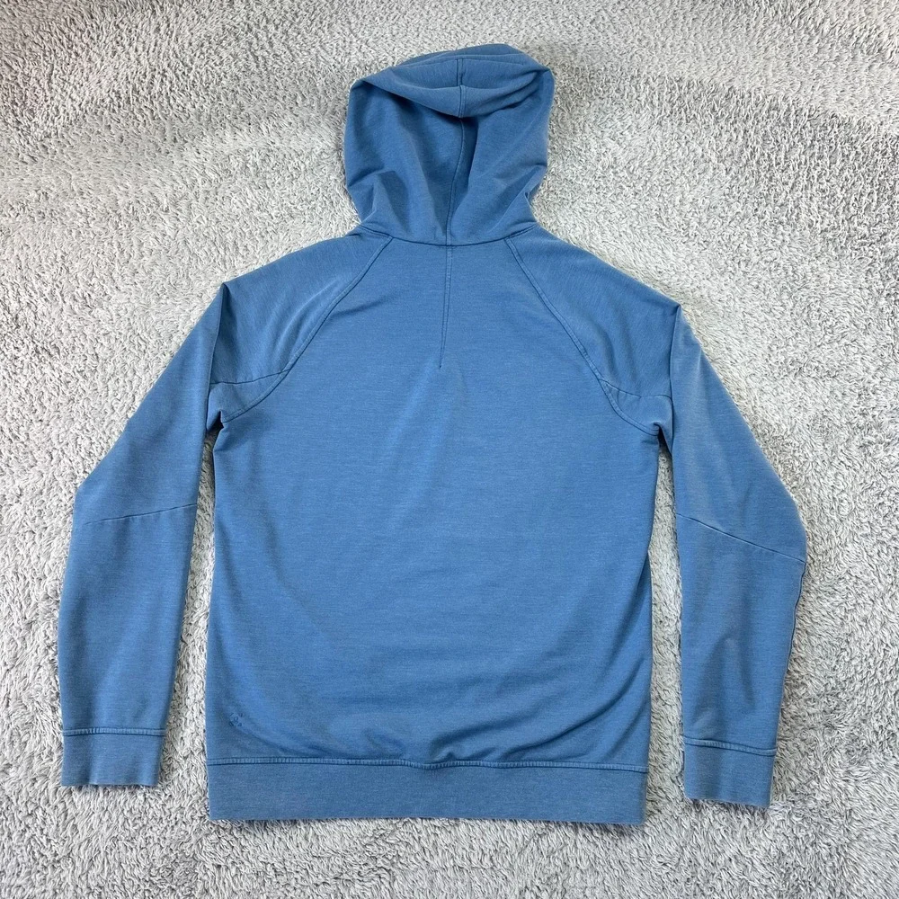Lululemon Hoodie Mens S Blue City Sweat Pullover Athleisure Performance Athletic - Picture 3 of 6